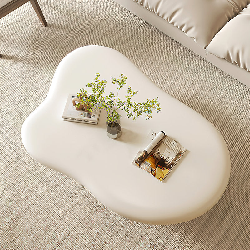 47" Nordic Curved Coffee Table – Unique Design