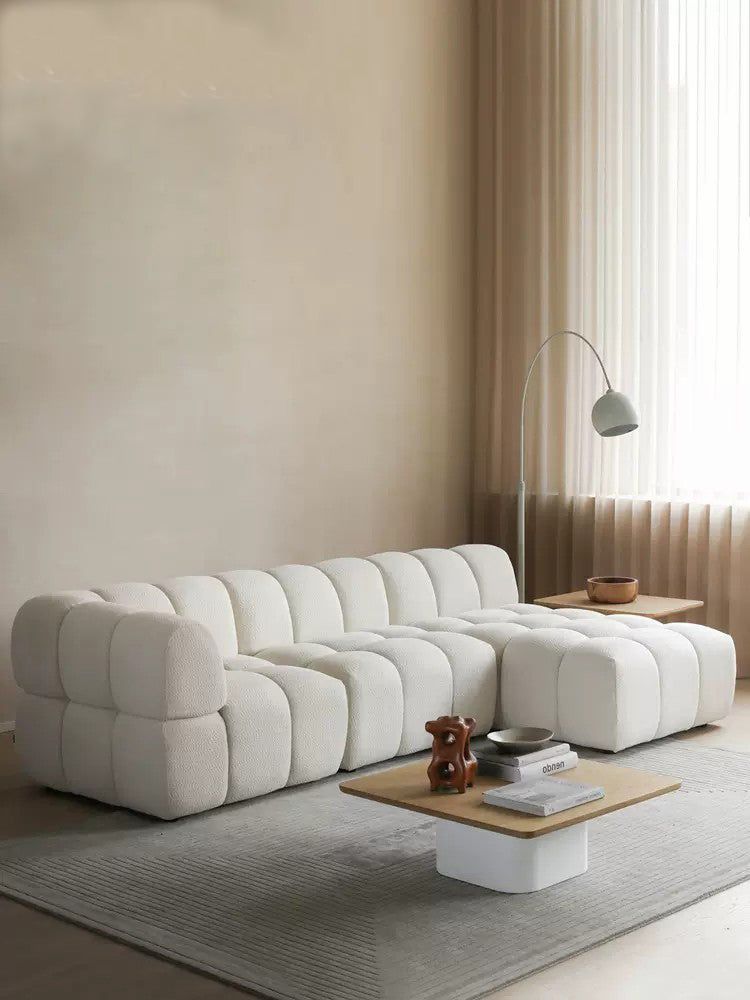 Nordic L-Shaped Modular Sofa – 3 Seater