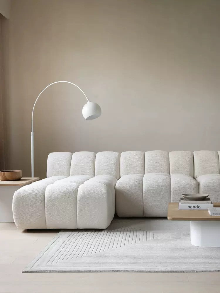 Nordic L-Shaped Modular Sofa – 3 Seater
