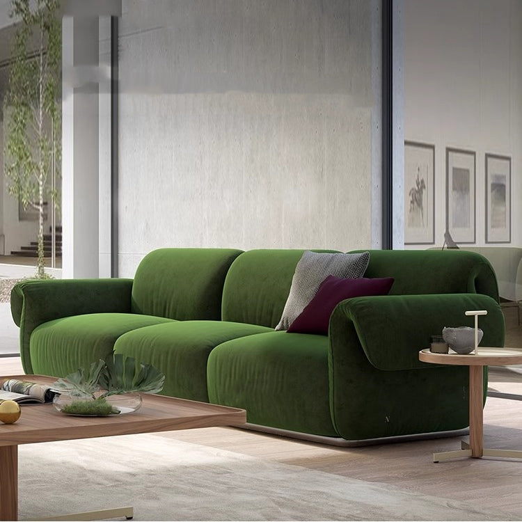 Minimalist Italian Fabric Sofa – 3 Seater