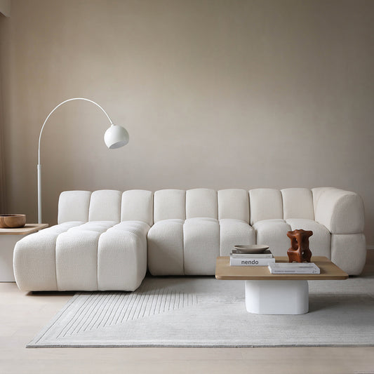 Nordic L-Shaped Modular Sofa – 3 Seater