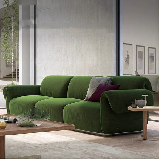 Minimalist Italian Fabric Sofa – 3 Seater